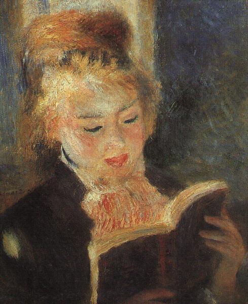 Pierre Renoir Woman Reading  fff France oil painting art